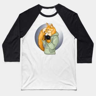 Photographer Fox Baseball T-Shirt